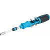 HAZET 811R-4 Bit-Ratschenschraubendreher, Blau/Schwarz