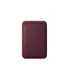 Apple iPhone FineWoven Wallet mit MagSafe – Burgund