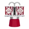 Bialetti Mini Express Moka-Kanne-Set mit 2 Tassen (5461)