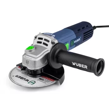 Wuber W27477 Winkelschleifer, 125 mm, 850 W, mit 10 Scheiben