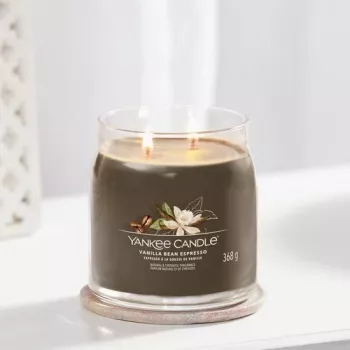 Yankee Candle Vanilla Bean Espresso Mittlere Duftkerze (1701388E)