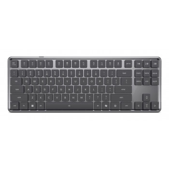 Lenovo Wireless Multi-Mode Mechanische Tastatur 8000, Deutsches Layout, Grau