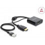 Delock HDMI-auf-DisplayPort-Adapter, 4K