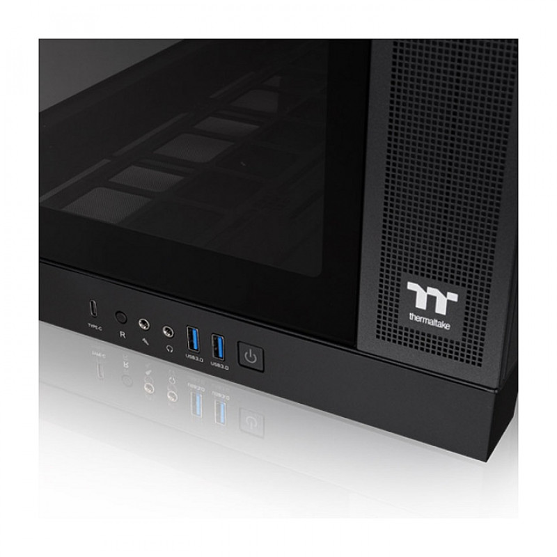 Thermaltake CAPO X Full-Tower-PC-Gehäuse, Schwarz