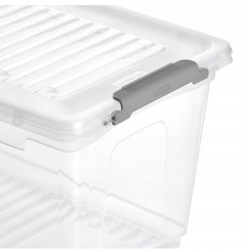 keeeper Leonie Clip-Box mit Deckel, 5,4 L, Transparent (1115700100000)