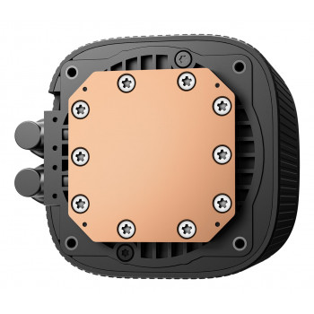 DeepCool LE360 V2 ZERO DARK AIO Flüssigkeits-CPU-Kühler, Schwarz