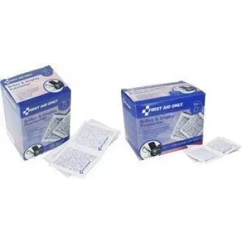 First Aid Only Brillenreinigungstücher, alkoholgetränkt, 50 Stück (P-10300 00)