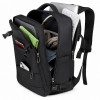 Extralink Black Forest KM06 Reise-Laptop-Rucksack 45x20x30 cm, Schwarz