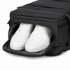 Extralink Black Forest KM06 Reise-Laptop-Rucksack 45x20x30 cm, Schwarz