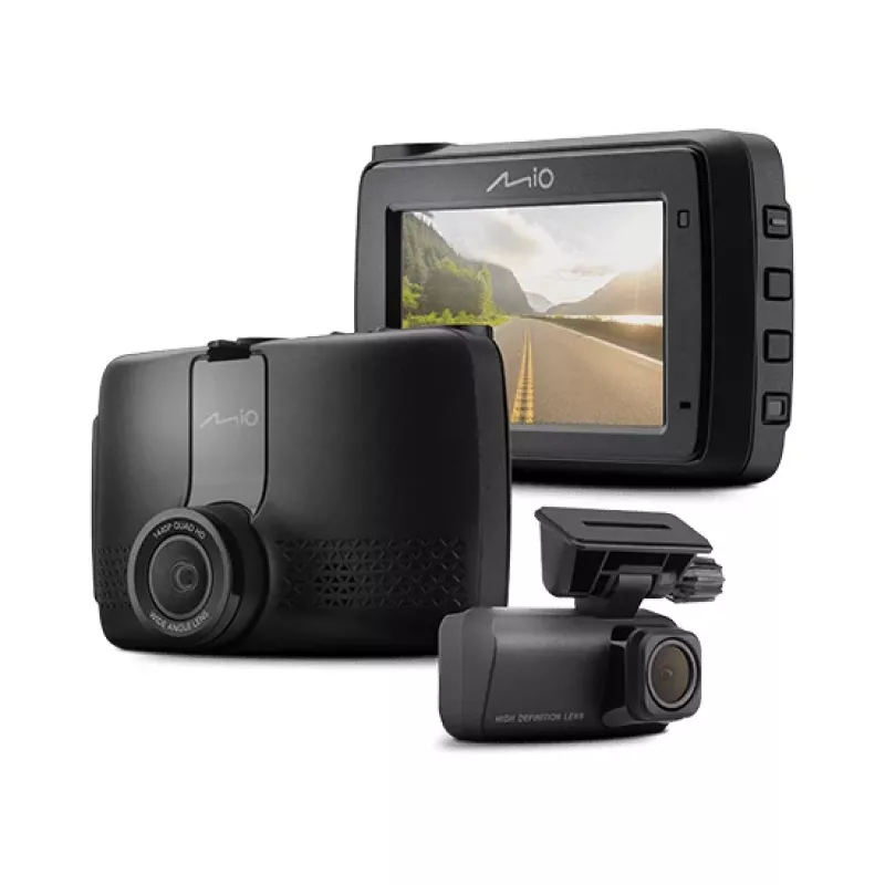 Mio MiVue 803WD Pro Dual HDR 2.5K GPS WIFI Parkkit Dashcam