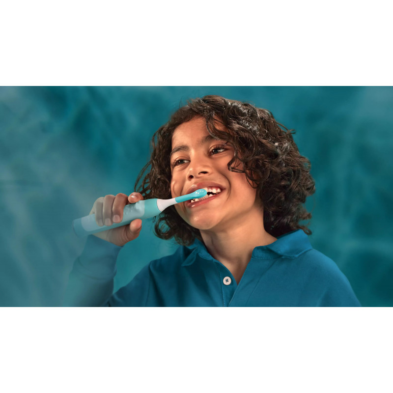 Philips Sonicare Kids Smart HX6600/13 Sonic Elektrische Zahnbürste, Blau