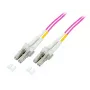 EFB-Elektronik LWL-Patchkabel LC auf LC OM4 Duplex, 40 m, LSZH, Violett