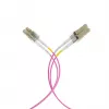 EFB-Elektronik LWL-Patchkabel LC auf LC OM4 Duplex, 40 m, LSZH, Violett