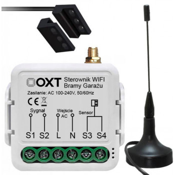 OXT T211G WLAN Tuya Modul für Torantriebe mit Antenne und Sensor