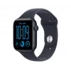 Apple Watch SE 3 GPS 40 mm Aluminiumgehäuse Mitternacht mit Sportarmband Blau – S/M