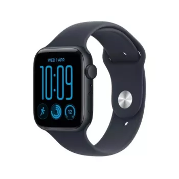 Apple Watch SE 3 GPS 40 mm Aluminiumgehäuse Mitternacht mit Sportarmband Blau – M/L
