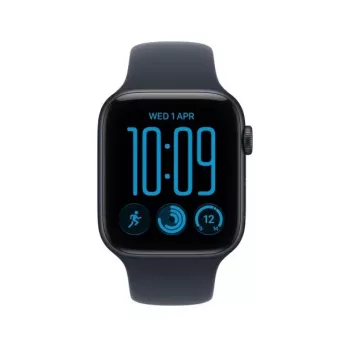 Apple Watch SE 3 GPS 40 mm Aluminiumgehäuse Mitternacht mit Sportarmband Blau – M/L