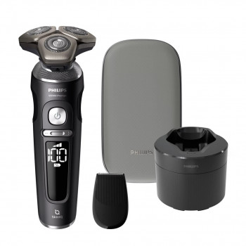Philips S9000 Prestige SP9840/32 Nass- & Trocken-Elektrorasierer, Grau