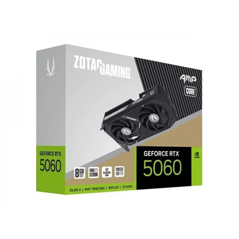 ZOTAC GAMING GeForce RTX 5060 AMP Core 8GB GDDR7 Grafikkarte