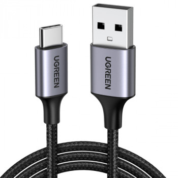 Ugreen US288 USB 2.0 Kabel USB-A auf USB-C, 3 m, Schwarz