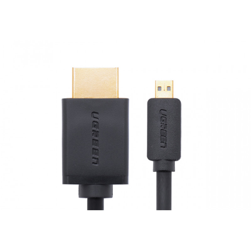 Ugreen Micro HDMI auf HDMI Kabel, 2 m, 4K, Schwarz