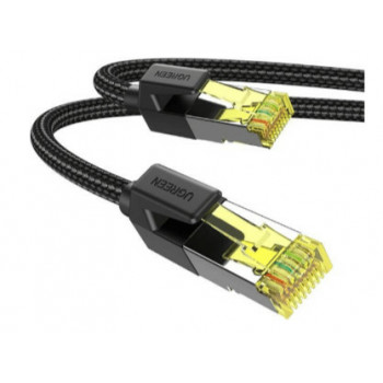 Ugreen NW150 Geflochtenes Cat7 F/FTP Patchkabel RJ45, 2 m, Schwarz