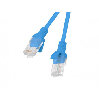 LANBERG Cat5e U/UTP Patchkabel RJ45, 2 m, Blau