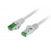 Lanberg Cat7 S/FTP Patchkabel RJ45, 1,5 m, Grau, LSZH