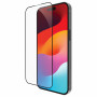 dbramante1928 eco-shield Displayschutz für Apple iPhone 15, schwarzer Rand