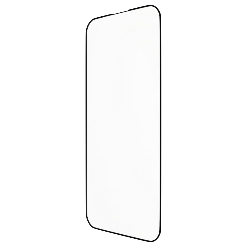 dbramante1928 eco-shield Displayschutz für Apple iPhone 15, schwarzer Rand