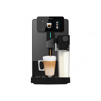 Cecotec Cremmaet Latte Touch Vollautomatische Kaffeemaschine, 19 bar, Integrierter Milchaufschäumer, 1500 W, Schwarz