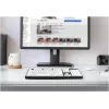 Geemarc KBSV3 USB-Tastatur, Deutsches Layout (QWERTZ), Weiß