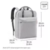 Reisenthel allday Rucksack M für Laptops bis 15,6 inch, 15 L, Schwarz