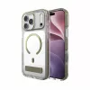 Zagg Santa Cruz Snap Metallic Hülle mit Ständer für iPhone 18 Pro Max / 17 Pro Max, Gold