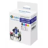 G&G Kompatible Tintenpatronen-Multipack für Epson T1285 (C13T12854012), Schwarz/Cyan/Magenta/Gelb