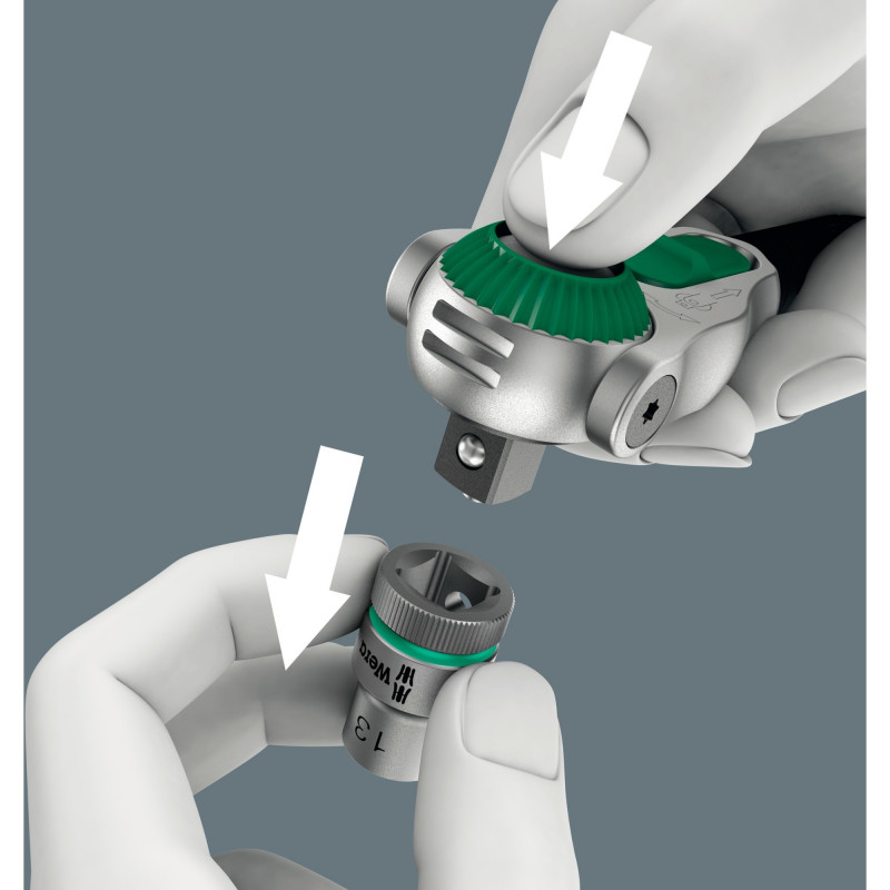 Wera 8100 SC 4 Zyklop Umschaltknarren-Set, 1/2 Zoll, 38 Stk. (05003647001)