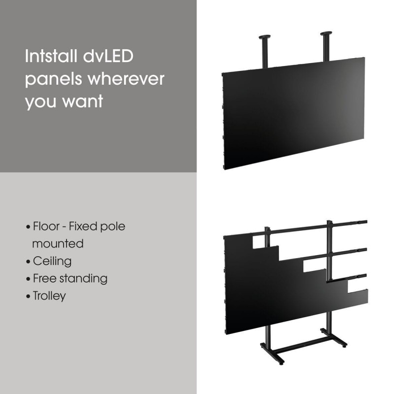 Vogel's INT 8223 dvLED Videowandhalterung für LG LSBB Serie, Schwarz
