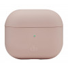 dbramante1928 Costa Rica – Hülle für kabellose Kopfhörer – recycelter Kunststoff, Silikon – Pinksand – für Apple AirPods (3. Generation)