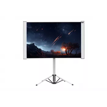 celexon Mobile Expert Dual Format - Projektionsleinwand mit Stativ - 203 cm (80)