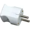 Kopp Schuko-Stecker, einteiliges Gehäuse, bis 3x1,5 mm², 16A, 250V~, IP20 (16731N)