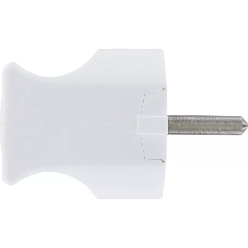Kopp Schuko-Stecker, einteiliges Gehäuse, bis 3x1,5 mm², 16A, 250V~, IP20 (16731N)