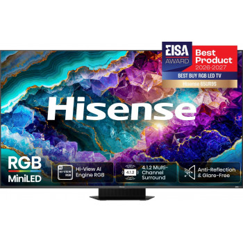 Hisense 65UR9S 65 inch RGB Mini LED 4K 170Hz VRR Fernseher (2026)