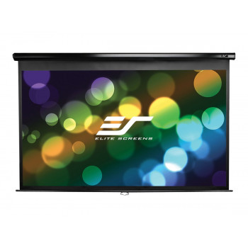 Elite Screens Manual Series M100XWH-E24 Projektionsleinwand 254 cm (100 inch), HDTV-Format, Decken-/Wandmontage