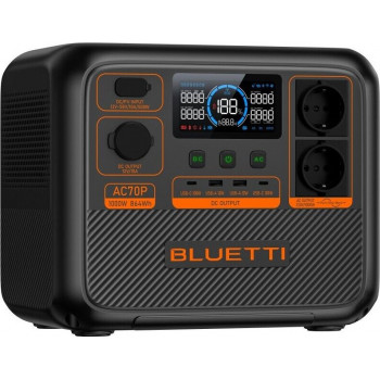BLUETTI PowerOak AC70P - Tragbare Powerstation