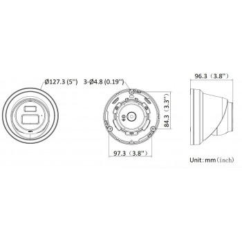 HIKVISION DS-2CD23126G3-IS2UY/SL(2.8mm)(eF) Schwarz Turret 12MP EasyIP 4.0 Plus (DS-2CD23126G3-IS2UY/SL(2.8)(eF)BLACK) Überwachungskamera