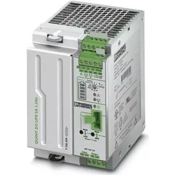 Phoenix Contact QUINT-UPS/ 24DC/ 24DC/ 5/1.3AH Unterbrechungsfreie Stromversorgung, Grün-Grau (2320254)