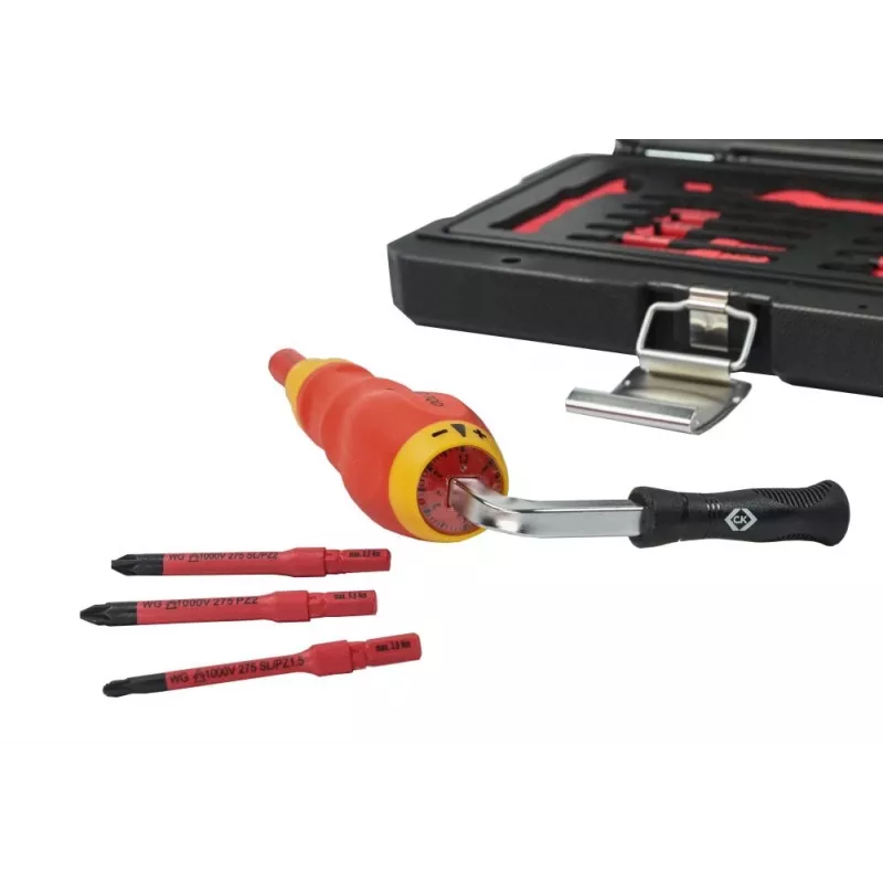 C.K T4822 TQD – Drehmomentschraubendreher-Set 1,2 – 6,0 Nm