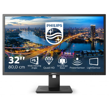 Philips 325B1L/00 Computermonitor 80 cm (31,5 inch), 2K Ultra HD, LCD, Schwarz