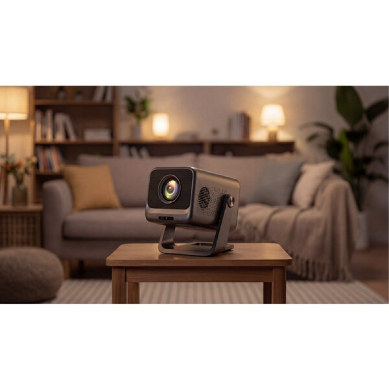 Philips NeoPix 760 Smart-Projektor, Full HD 1920x1080, 800 ANSI-Lumen, WLAN, Schwarz
