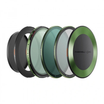 Freewell Brandon Li 72mm variables ND/CPL-Filterkit mit Glow Mist 1/4 (FW-BL72-GMVNDKIT)
